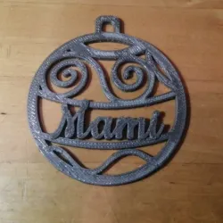 spiral christmas ball template
