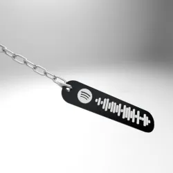 Spotify Code Keychain Personalized