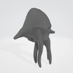 Squid Alien Head