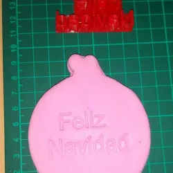 stamp/seal word merry christmas