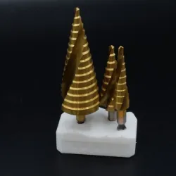 Step drill holder