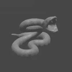 Striking Snake