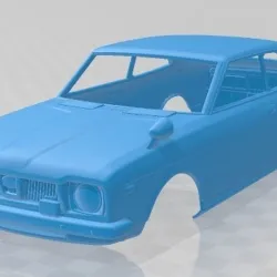 Subaru Leone GSR 1972 Printable Body Car