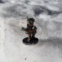 Support-Free Chaingun Robot