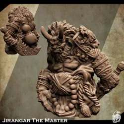 Support Free Oni King Miniature Jirangar The Master