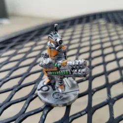 Support-Free Security Robot With Plasma Cannon
