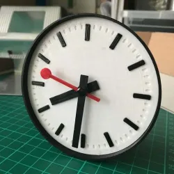 Swiss Station Clock
