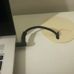 Table cable pass-through (IKEA)