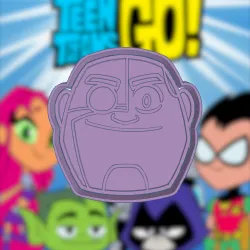 TEEN TITANS GO CYBORG COOKIE CUTTER