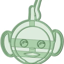 Teletubbies 2 cookie cutter