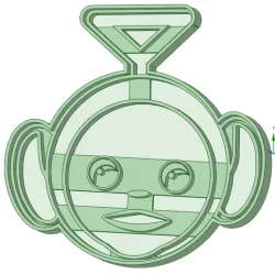 Teletubbies 3 cookie cutter