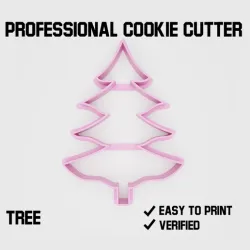 Tree cookie cutter