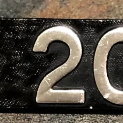 Vespa Cosa 200 emblem badge