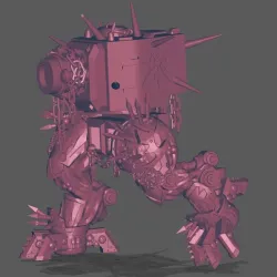 Walking Chaos Vindi (Inspired by Lemmingspawn's Kitbash)