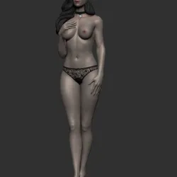 Yennefer NSFW Topless