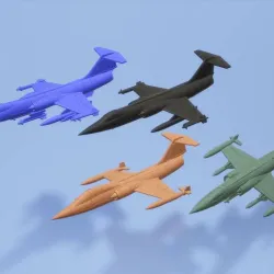 1:200 Lockheed F-104 Starfighter