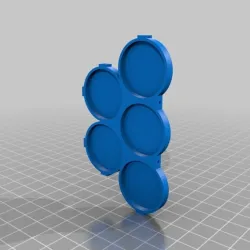 25mm magnetic movement tray