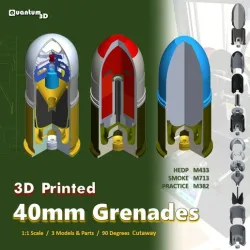 40mm Grenades Assembly - Cutaway
