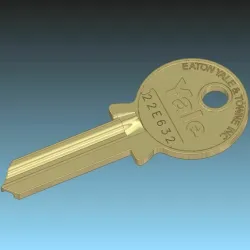 5-PIN YALE PIN TUMBLER KEY BLANK
