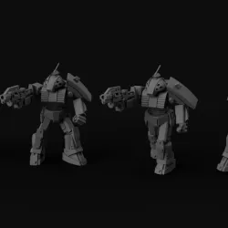 American Mecha - Bushman/Bushmaster mech