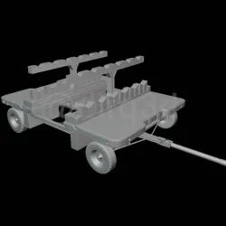 Ammunition Trailer - Scale 1/72