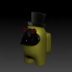 Among Us Hat - Plague Dr. Mask