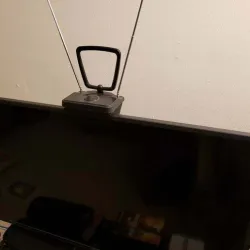 Antenna stand for flat screen TV