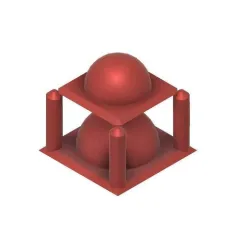 art deco sphere