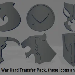 Badab War Space Marine Chapters Hard Transfer Pack