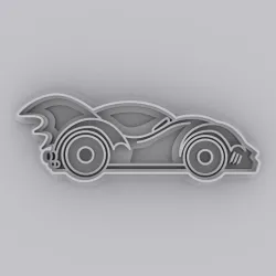 Batmobile Cookie Cutter 1989