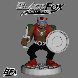 Bebop retro 1988 TMNT