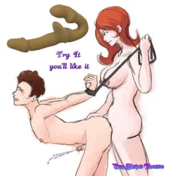Beltless unique strapon dildo lesbian couples dick double femdomitaion v22 3d print cnc