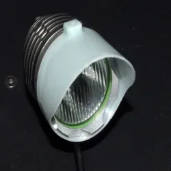 Bike light cap