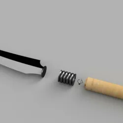 bleach, extentable hozukimaru (ikkaku madarame)
