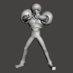 Bobobo-bo Bo-bobo 3D Model