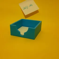 BOX FOR POST-IT OR ODDS AND ADDS
