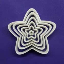 Cookie Cutter Star Cookies