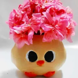 Cute Owl Pot