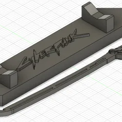 Cyberpunk sword