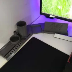 Desk Organiser + Phone Holder