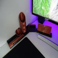 Desk Organiser + Phone Holder V2.0
