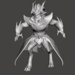 Dragon Oracle Udyr (Phoenix form) 3D Model