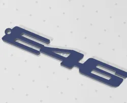 E46 bmw keychain keychain logo