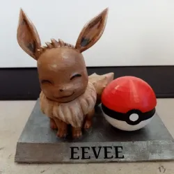 Eevee pokemon pedestal