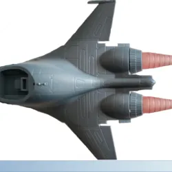 Eggplane: J-11Q flame tower