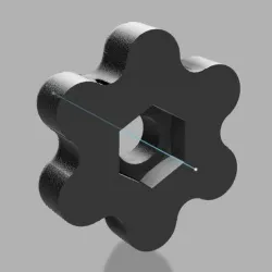 Elegoo Mars Build Plate Knob