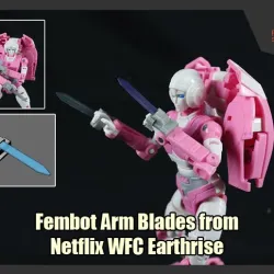 Fembot Arm Blades from Transformers Netflix WFC Earthrise