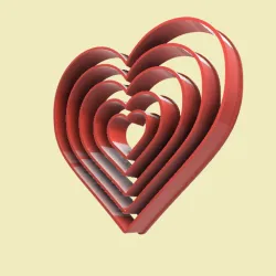 Five Harts cookie cutters