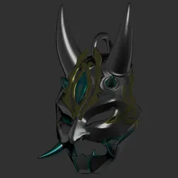 Genshin Impact - XIAO Mask + Pendant