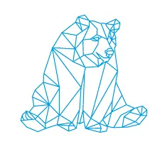 geometric bear